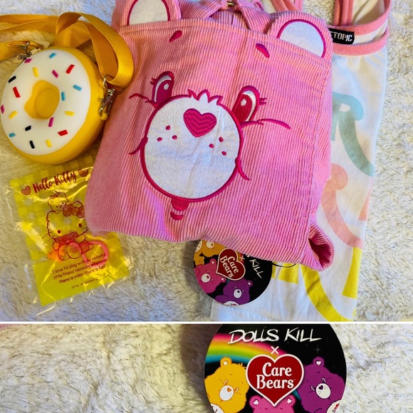 💗 CAREBEARS PINK PINAFORE💗 - Picture 14 of 16